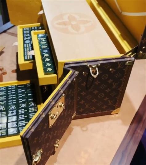 jade mahjong set louis vuitton|luxury mahjong sets.